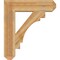 Ekena Millwork Merced Craftsman Rough Sawn Bracket, Western Red Cedar, 6"W x 28"D x 32"H BKT06X28X32MRC04RWR - alternate 4